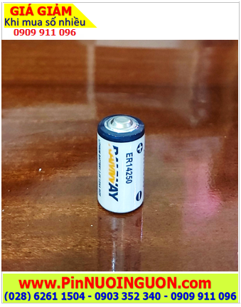 RAMWAY ER14250 _Pin nuôi nguồn Ramway ER14250 lithium 3.5v 1/2AA 1200mAh chính hãng 